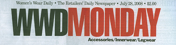 Women's Wear Daily for July 28, 2008