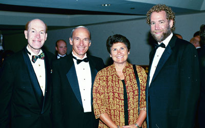 Barry Ross, Dr. Herbert Zeretsky, Janet Frove, Walter Costello